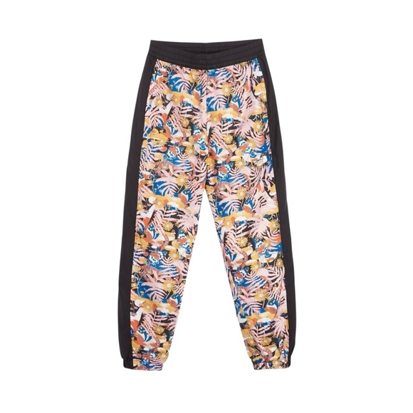 The North Face Funky Floral Hydrenaline Windfall Tracksuit Jogger XL Activewear - Picture 1 of 16